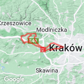 Mapa BikeMaraton Krakow - giga